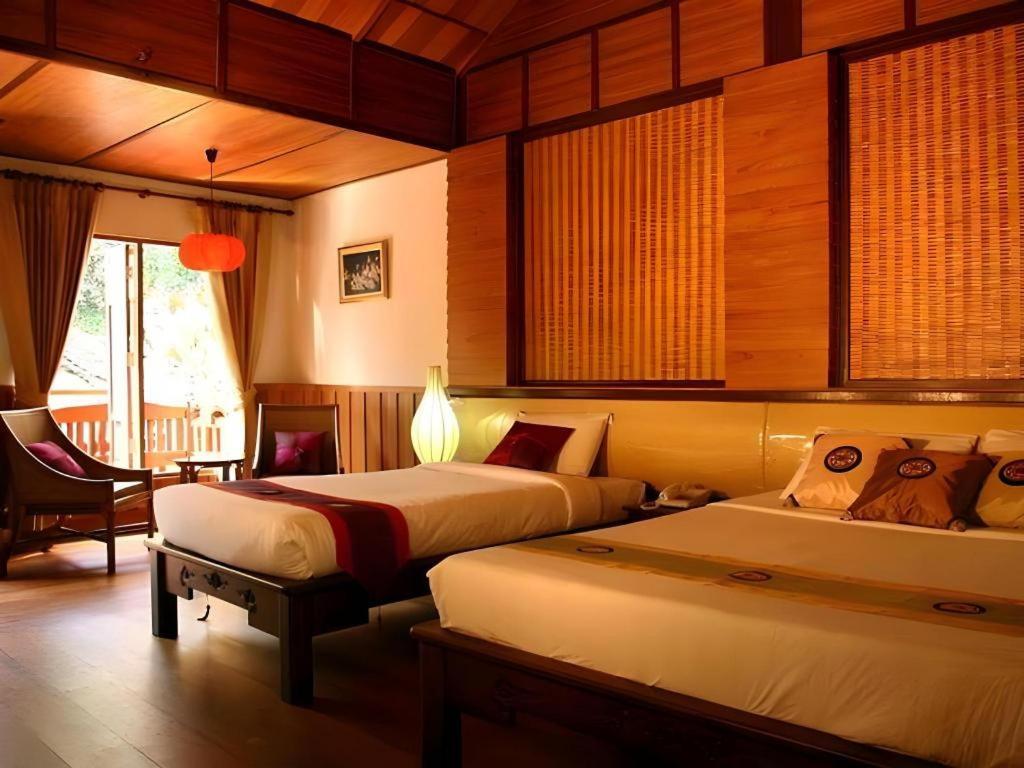โรงแรมริเวอร์แคว วิลเลจ  บ้านแก่งระเบิด ภายนอก รูปภาพ