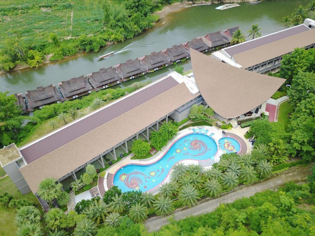 โรงแรมริเวอร์แคว วิลเลจ  บ้านแก่งระเบิด ภายนอก รูปภาพ