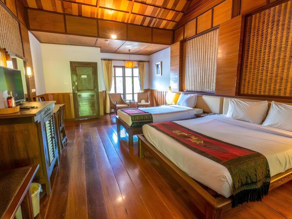 โรงแรมริเวอร์แคว วิลเลจ  บ้านแก่งระเบิด ภายนอก รูปภาพ