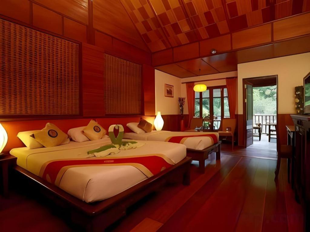 โรงแรมริเวอร์แคว วิลเลจ  บ้านแก่งระเบิด ภายนอก รูปภาพ