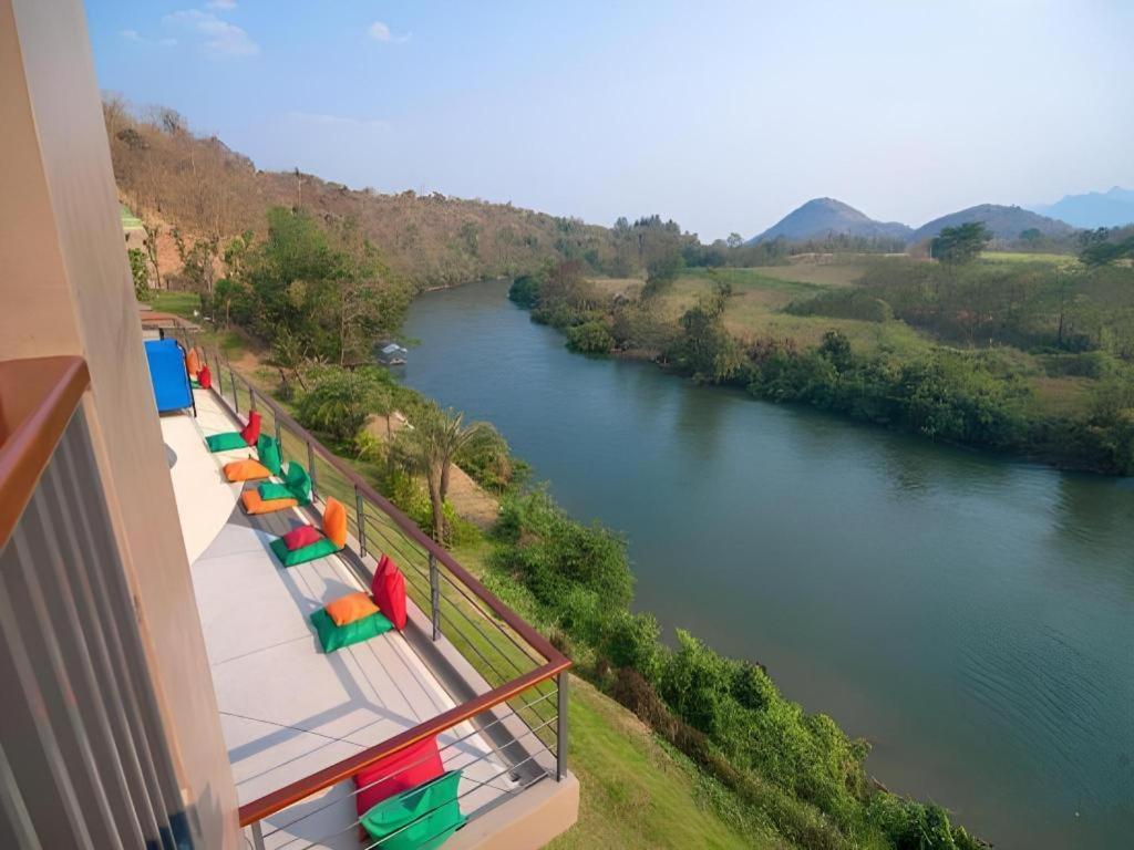 โรงแรมริเวอร์แคว วิลเลจ  บ้านแก่งระเบิด ภายนอก รูปภาพ