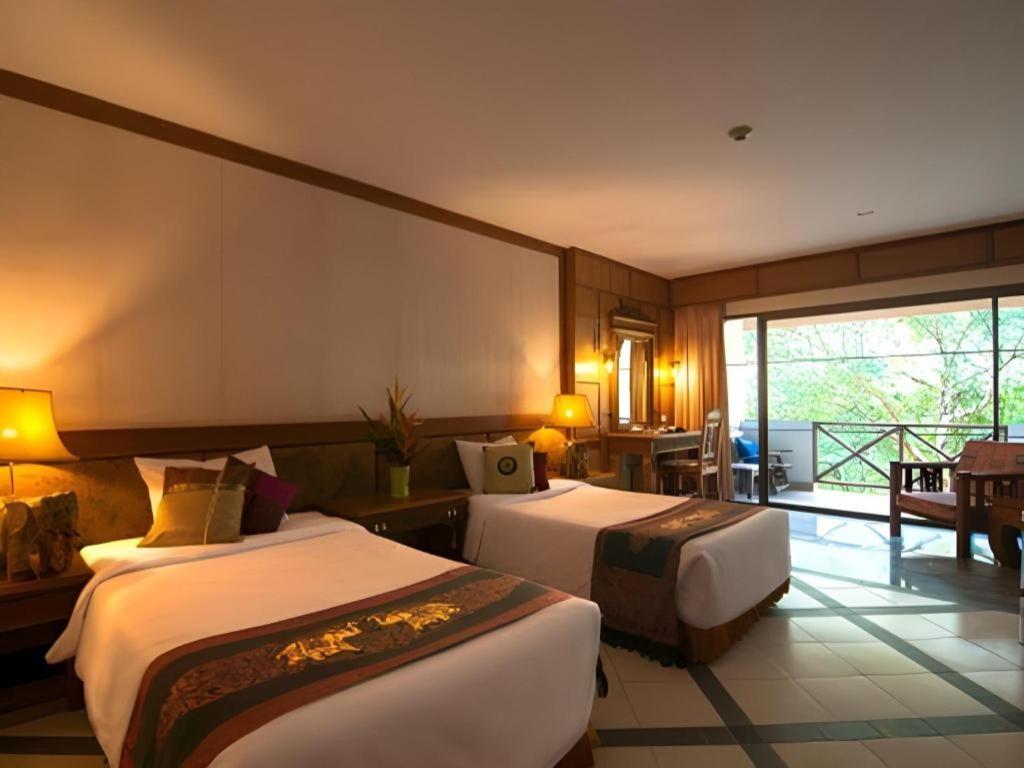 โรงแรมริเวอร์แคว วิลเลจ  บ้านแก่งระเบิด ภายนอก รูปภาพ