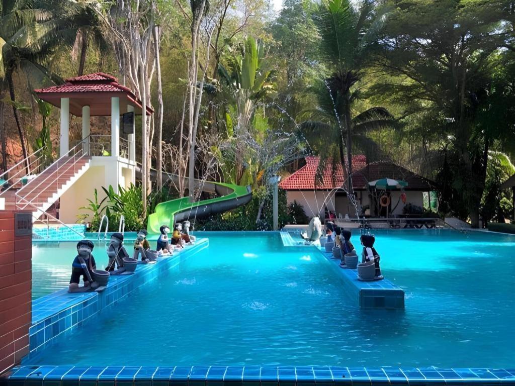 โรงแรมริเวอร์แคว วิลเลจ  บ้านแก่งระเบิด ภายนอก รูปภาพ